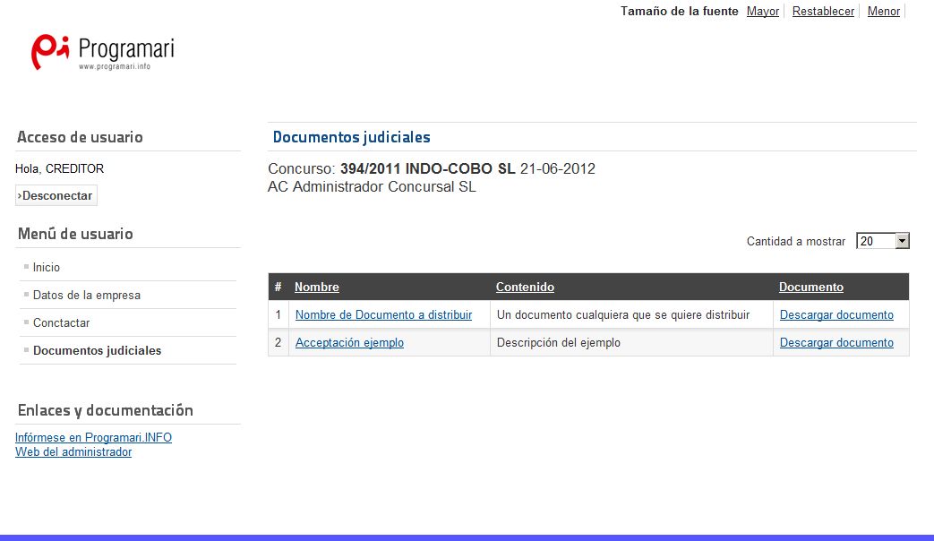 Descàrrega de documents Descàrrega de documents